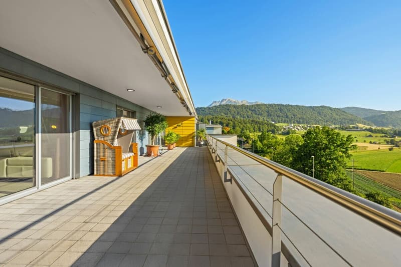Penthouse with dream panorama - central with unobstructable long-distance view (1)