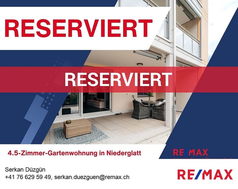 Moderne 4.5-Zimmer-Gartenwohnung mit hochwertigem Ausbau ideal für Familien (1)