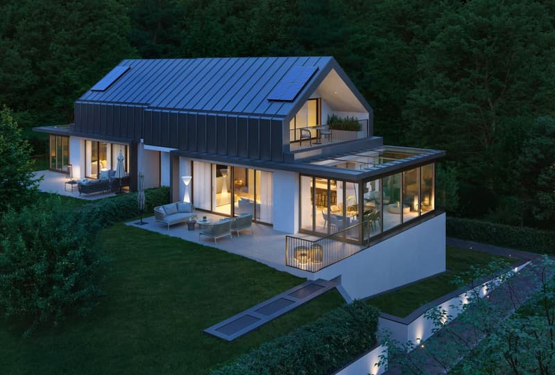 PROJET NEUF | VILLA JUMELÉE CONTEMPORAINE À PREGNY-CHAMBÉSY | Villa B (6)