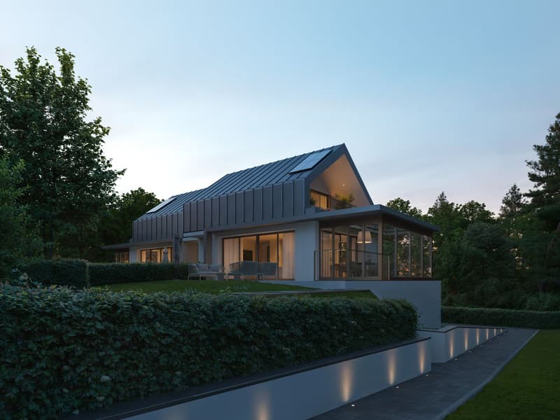 PROJET NEUF | VILLA JUMELÉE CONTEMPORAINE À PREGNY-CHAMBÉSY | Villa B (7)