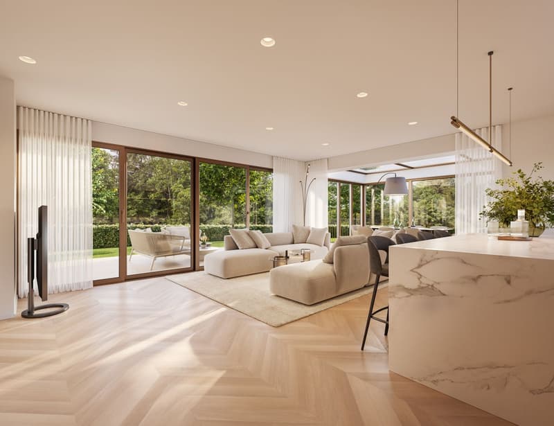 PROJET NEUF | VILLA JUMELÉE CONTEMPORAINE À PREGNY-CHAMBÉSY | Villa A (6)