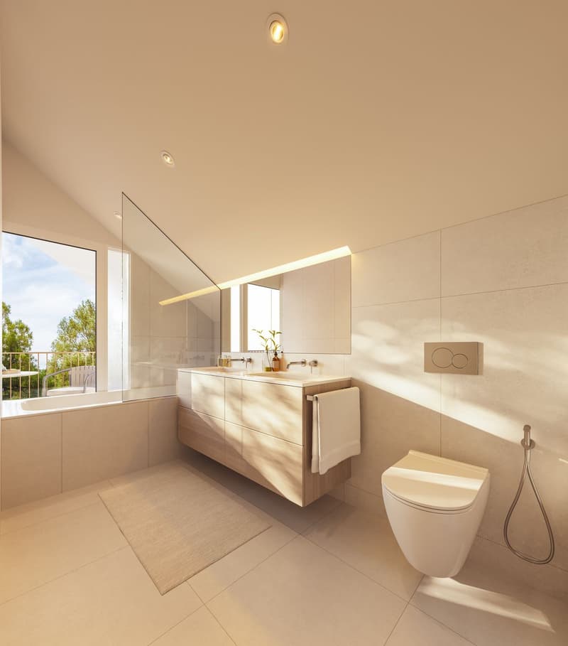 PROJET NEUF | VILLA JUMELÉE CONTEMPORAINE À PREGNY-CHAMBÉSY | Villa A (13)
