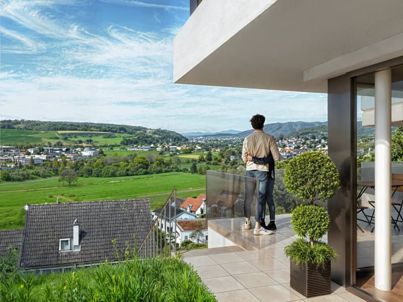 Exclusive hillside location in Frick – 646 m² building land with a view (11)