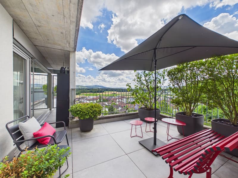 Exclusive terrace apartment with unobstructable far-reaching views (12)