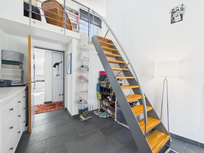 Wohnen mit Charakter – Maisonette-Dachwohnung mit zwei Galerien (8)