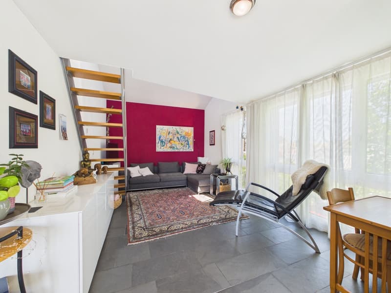 Wohnen mit Charakter – Maisonette-Dachwohnung mit zwei Galerien (7)