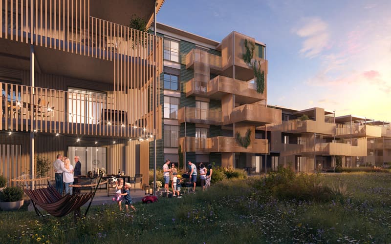 Wohnen auf der Waldlichtung Ihre stilvolle 4.5-Zimmer-Eigentumswohnung (1)