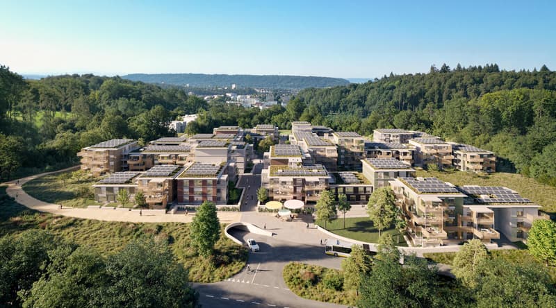 Einzigartige Wohnqualität im Grünen mit direktem Stadtanschluss (2)