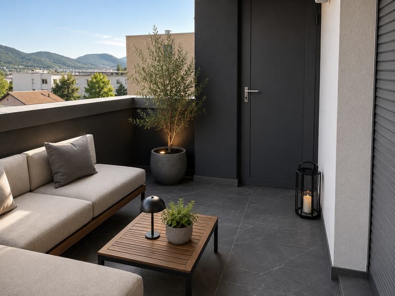 Elegante 3.5 locali completamente ristrutturato con terrazzo, autorimessa e parco privato (9)
