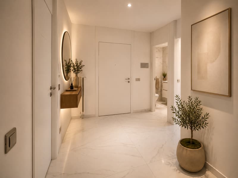 Elegante 3.5 locali completamente ristrutturato con terrazzo, autorimessa e parco privato (3)