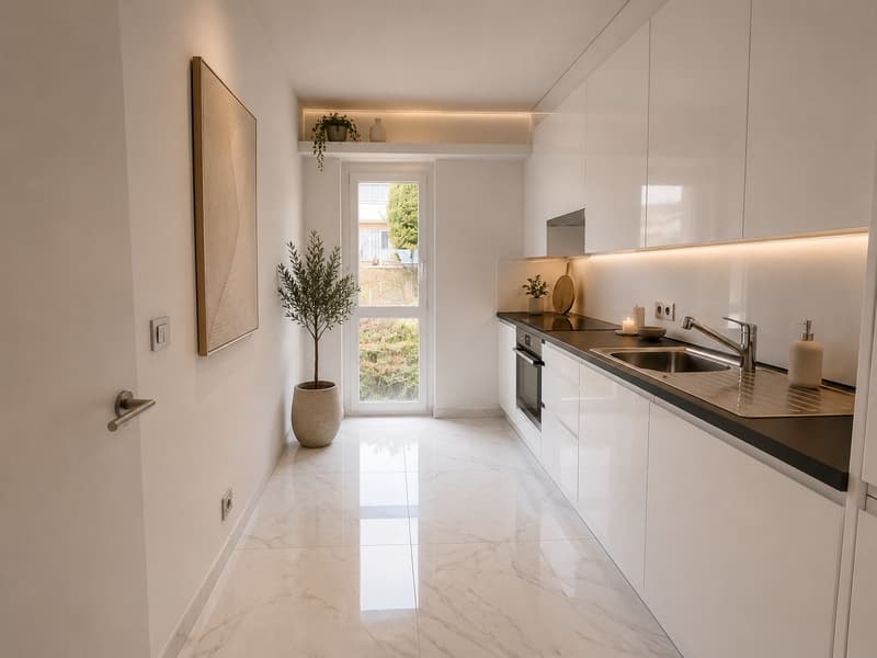 Elegante 3.5 locali completamente ristrutturato con terrazzo, autorimessa e parco privato (4)