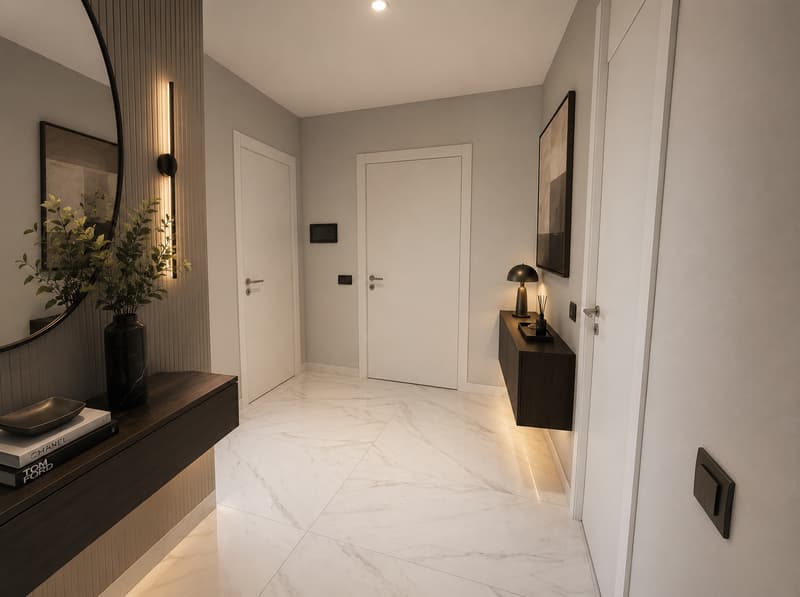 Elegant 4-room apartment with private garden, terrace, and parking (6)