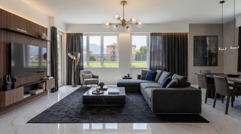 Elegant 4-room apartment with private garden, terrace, and parking (1)