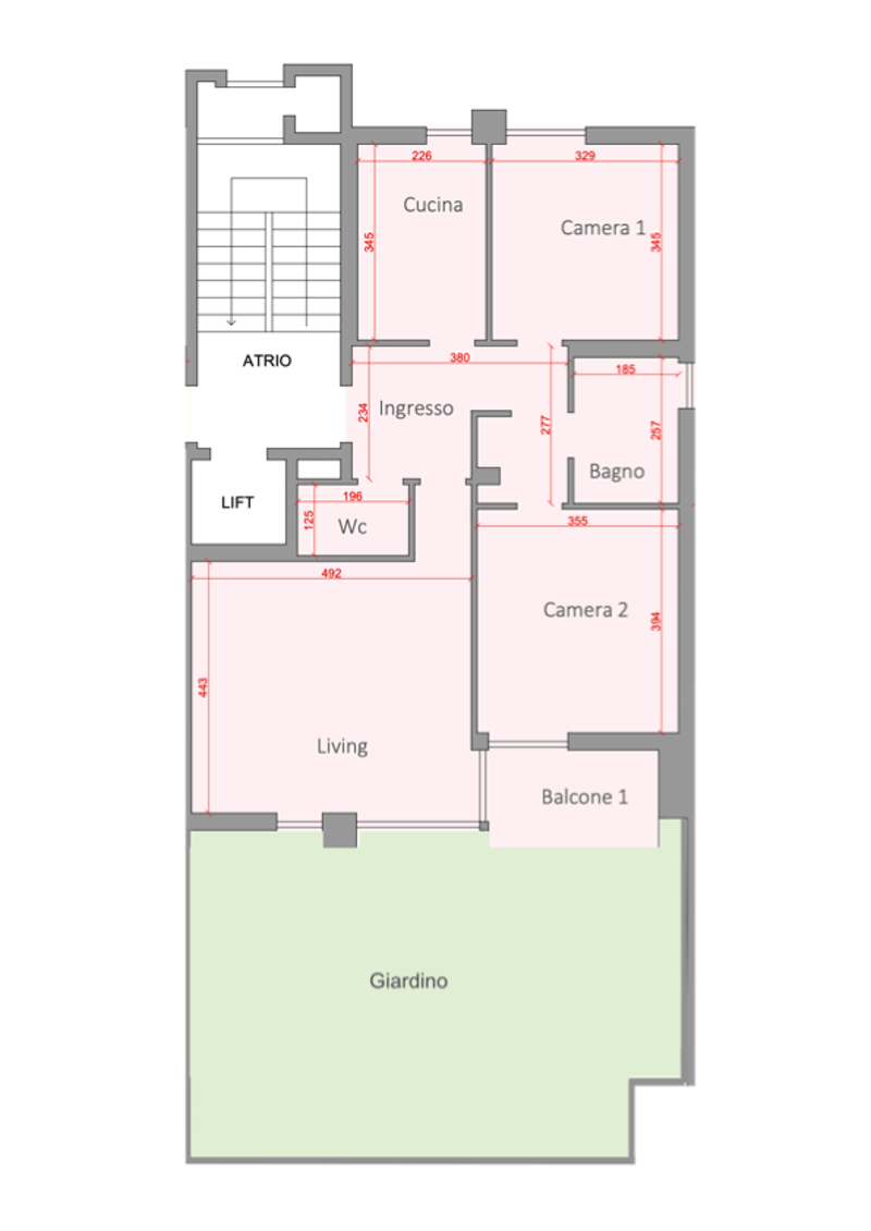 Lugano-Breganzona – 3,5 locali con terrazzo, giardino privato (13)