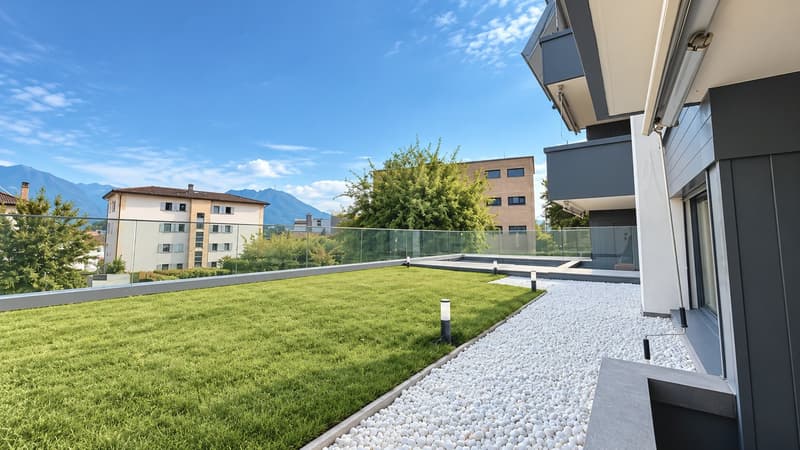 Lugano-Breganzona – 3,5 locali con terrazzo, giardino privato (11)