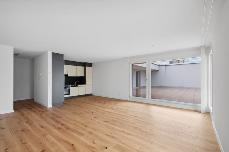Wohnzimmer und Küche