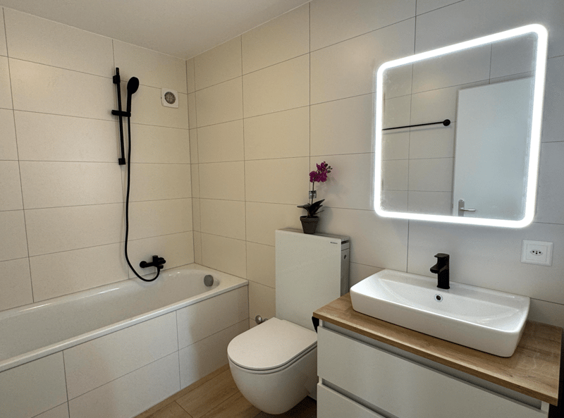 Charmanter Apartment mit 4,5 Zimmern und Garten in Lucens (4)