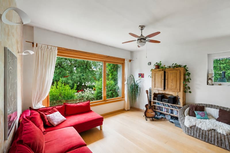 Casa ecologica con 7 locali, piscina e grande giardino a Losanna (16)