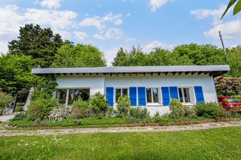 Casa ecologica con 7 locali, piscina e grande giardino a Losanna (1)