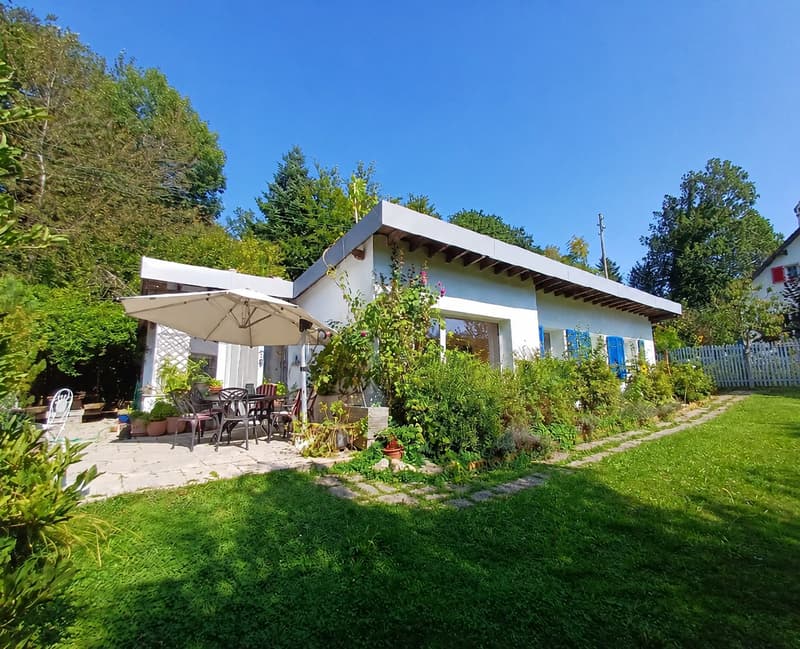 Casa ecologica con 7 locali, piscina e grande giardino a Losanna (2)