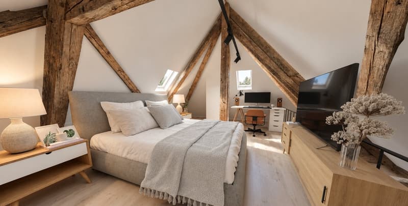 Appartement (LOT 8) de 3.5 pièces avec cachet au 2ème étage (2)