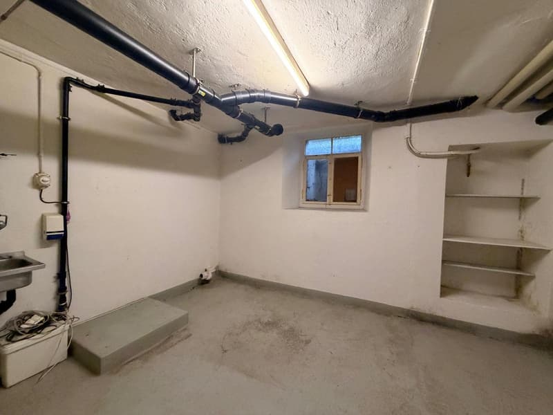 Hobby- / Lagerraum im Untergeschoss vielseitig nutzbar (2)
