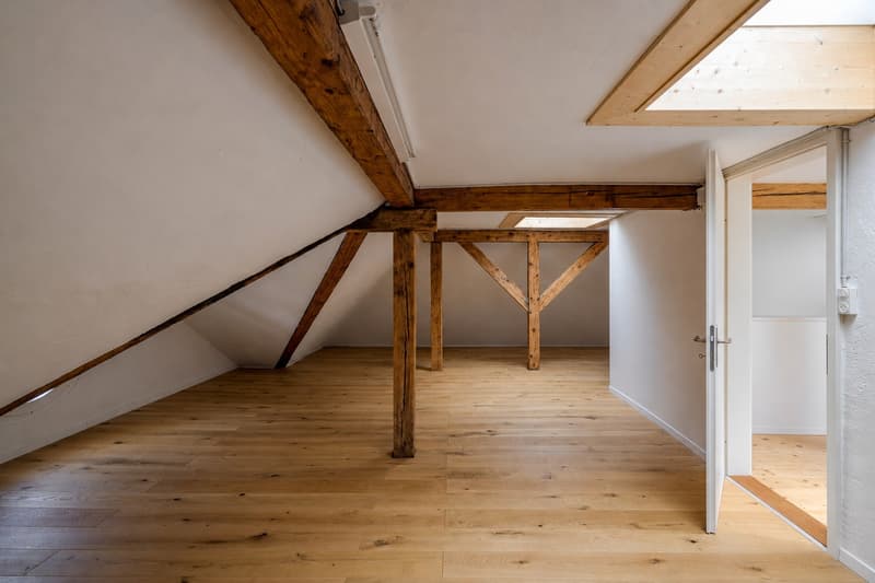 Attraktive 3.5-Zimmer-Dachwohnung mit privater Dachterrasse und Weitblick über Zürich und den Zürichsee (13)