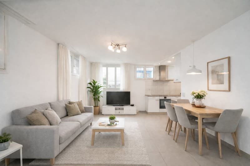 Charmante 2.5-Zimmer-Wohnung in ruhiger Lage Zürich-Seebach (2)