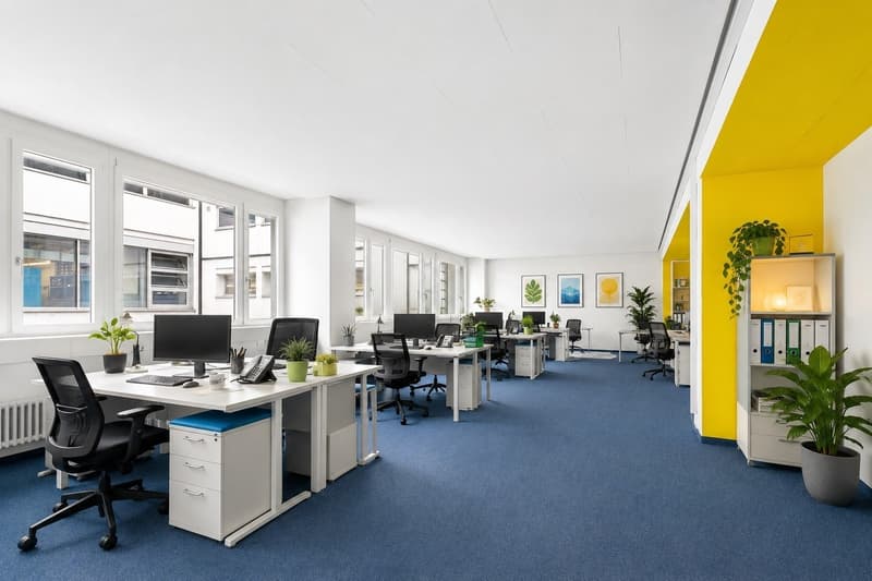 Fertig ausgebaute Bürofläche sofort bezugsbereit (6)