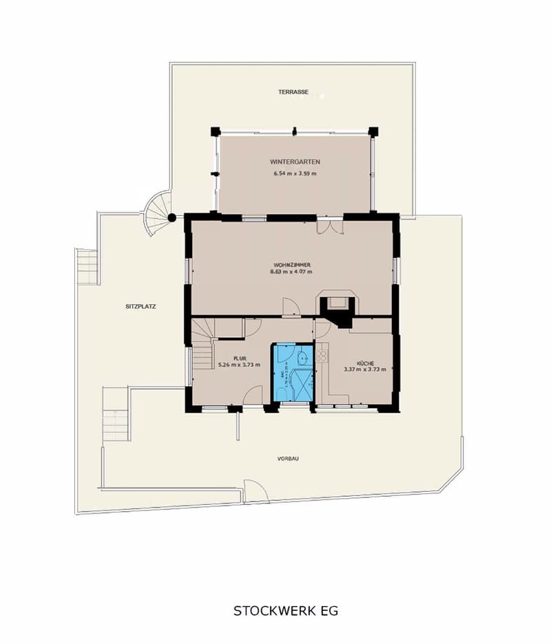 Grundriss EG