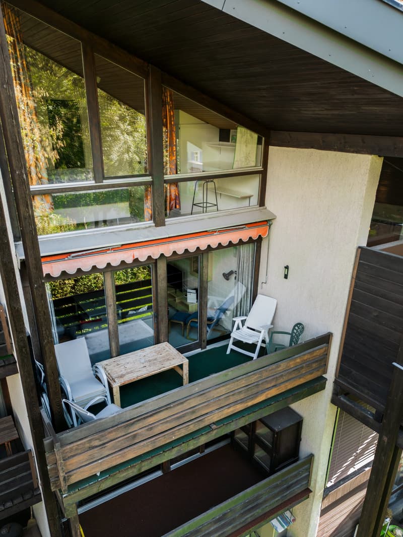 Charming 4-room maisonette apartment with mountain view in Wengen (8)