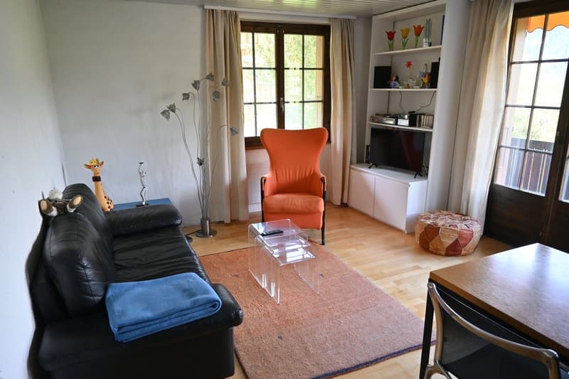Charming 4-room maisonette apartment with breathtaking views in Grindelwald (1)