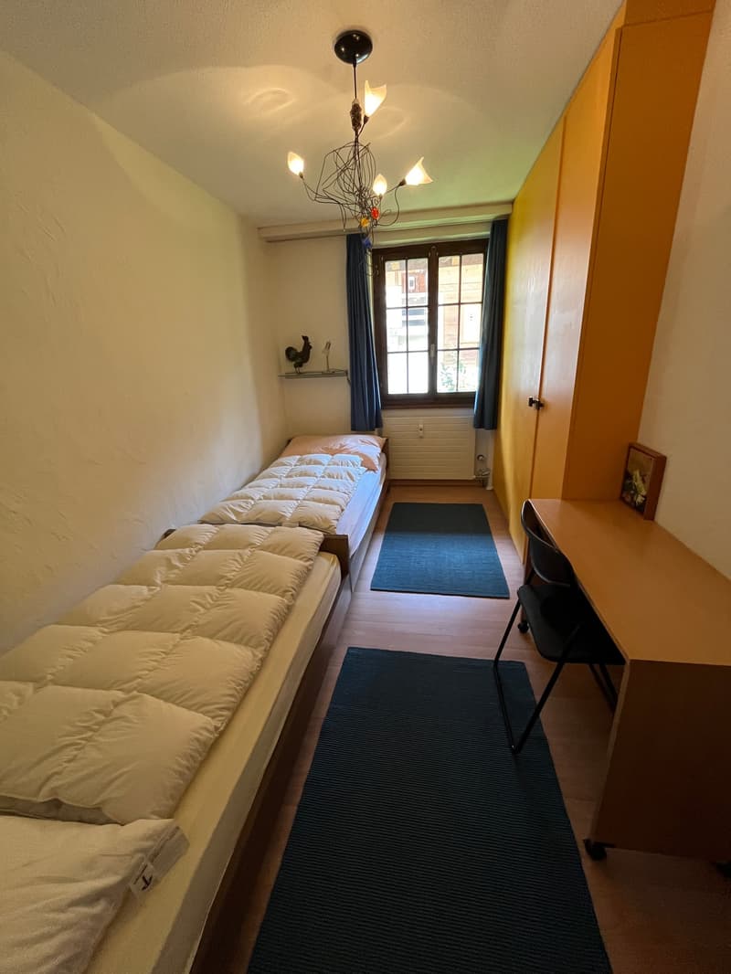 Charming 4-room maisonette apartment with breathtaking views in Grindelwald (8)