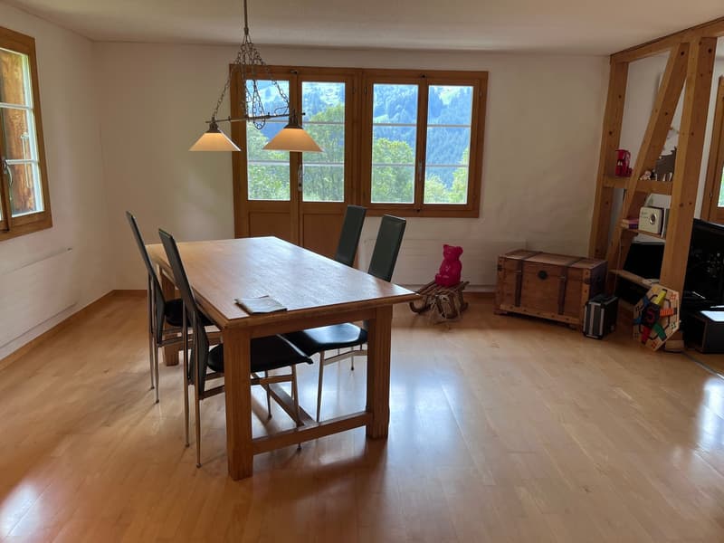 Idyllisch gelegenes Zweifamilienhaus in Grindelwald (5)