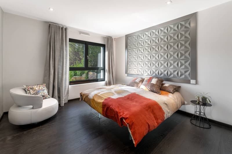 Superb contemporary villa, very high-end, Minergie. Exclusive! (9)