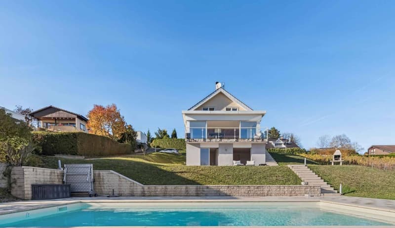 Incanto e Serenità: Villa indipendente con piscina affacciata sui vigneti (12)
