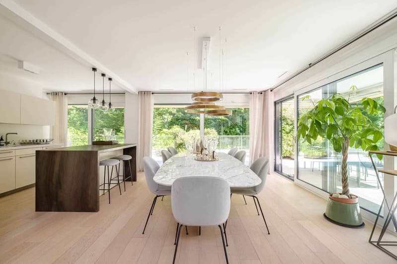 In esclusiva! Bella appartamento di 5 locali con terrazza in una residenza di lusso (3)
