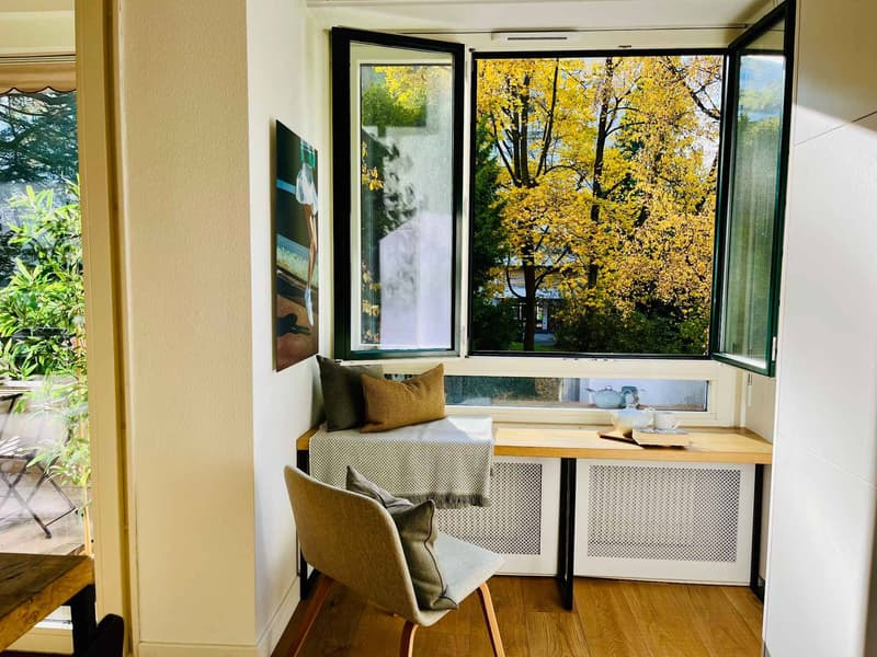 En exclusivité : Elégant appartement traversant de 3 pièces rénové avec balcons (11)