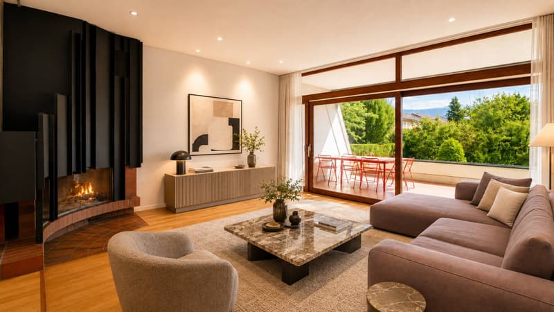 En exclusivité - Charmante et spacieuse villa familiale à Lully (1)