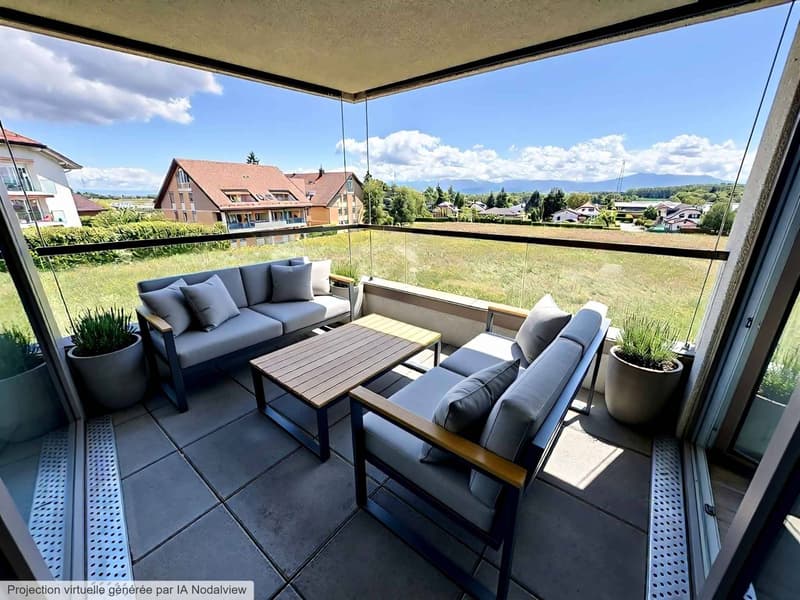 EXCLUSIVITY - Bright 3.5-room apartment with loggia (5)
