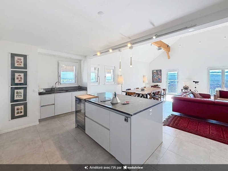 Duplex de Standing avec vue sur le Lac et les Alpes (3)