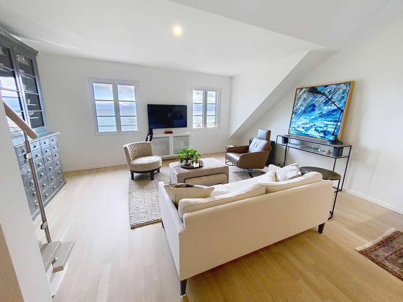 En Exclusivité Attique d'exception avec vue panoramique sur le Léman (3)