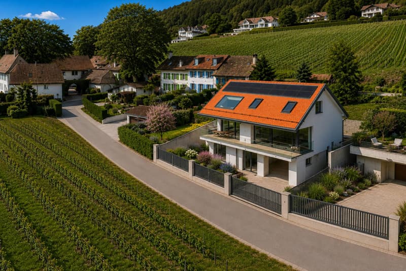 Exceptional New Villa: 360 m² of Light and Prestige facing Lake Geneva (1)