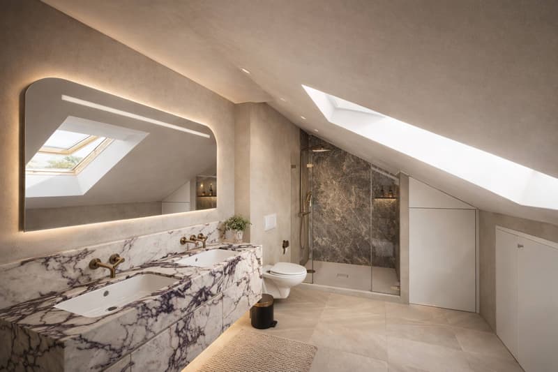 An exclusive attic with generous volumes, with private garden (8)