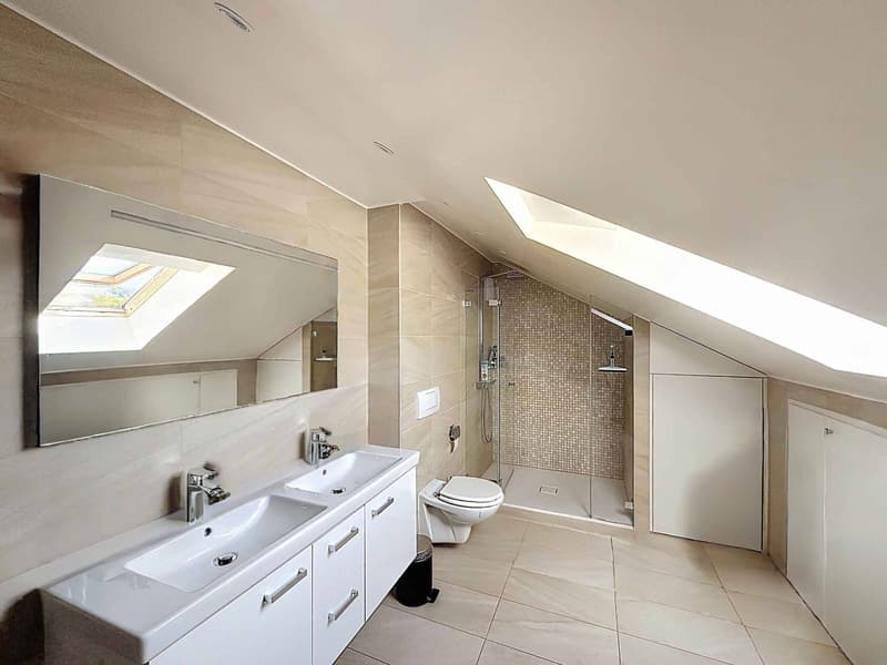 An exclusive attic with generous volumes, with private garden (7)