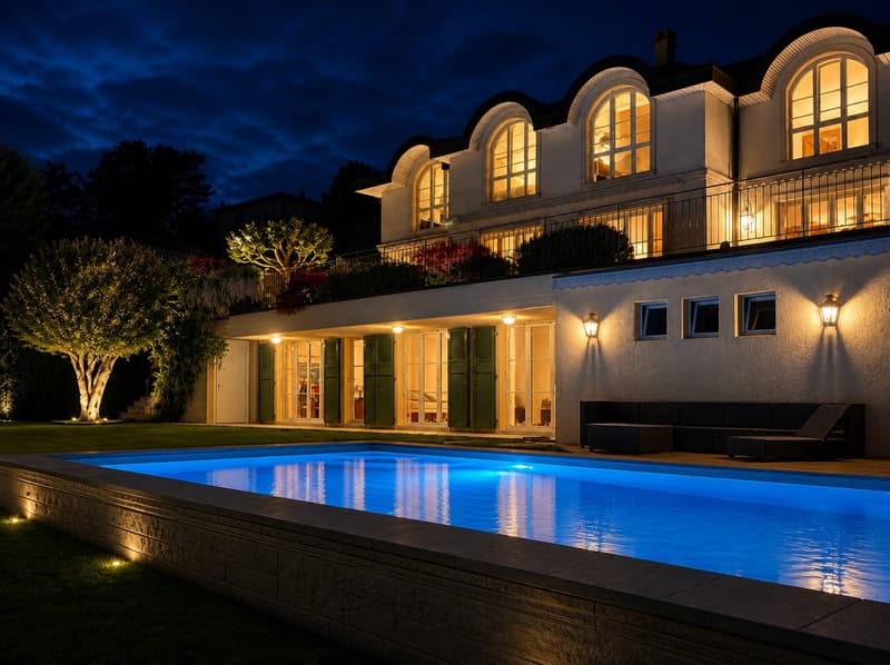 Exclusive in Lutry: Master villa of 420 m2 with panoramic lake view (2)