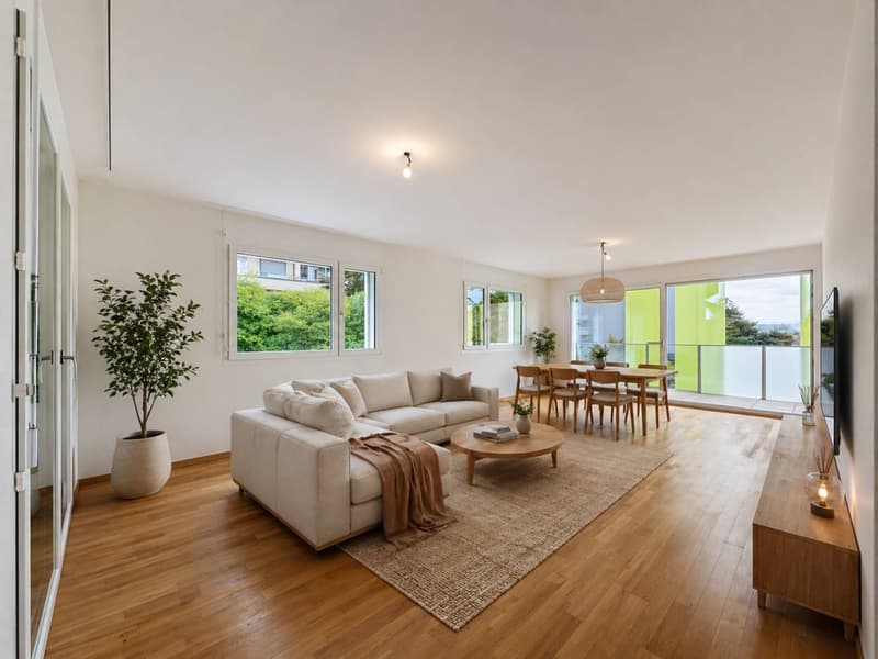 Geräumige 130 m2 Wohnung, ideal für eine Familie (1)