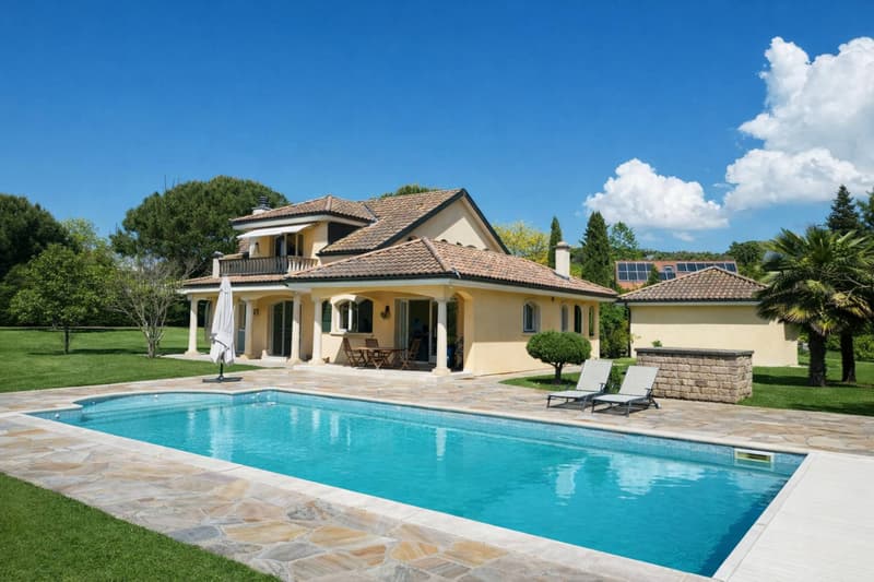 Villa meridionale individuale magnifica con piscina (1)