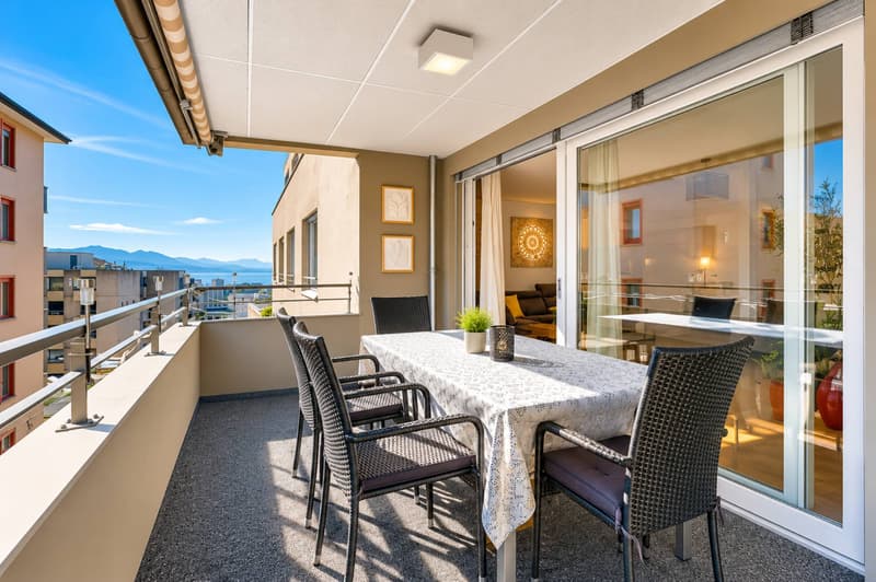 Appartement de 119 m2 en plein cur de Lausanne (1)
