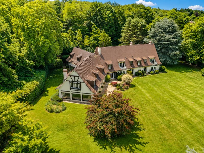 Exceptional master house on a park of nearly 11,000 m² (1)